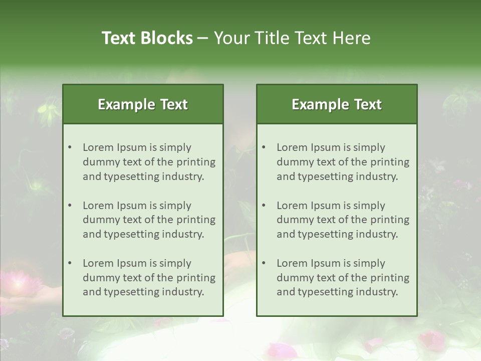 Senior  Assistance Holding Hands PowerPoint Template