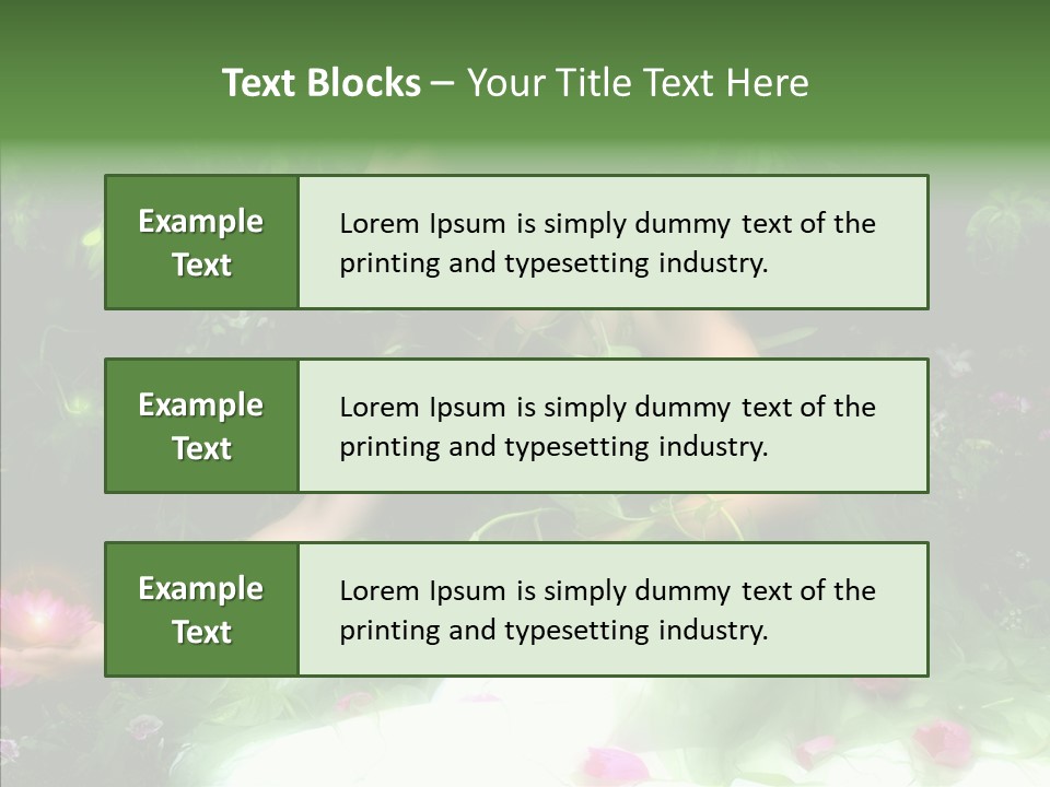 Senior  Assistance Holding Hands PowerPoint Template