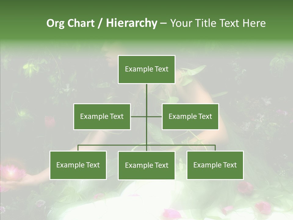 Senior  Assistance Holding Hands PowerPoint Template