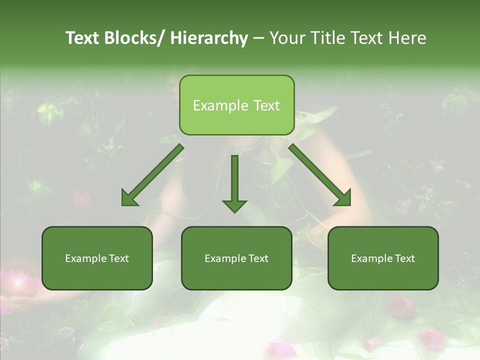 Senior  Assistance Holding Hands PowerPoint Template