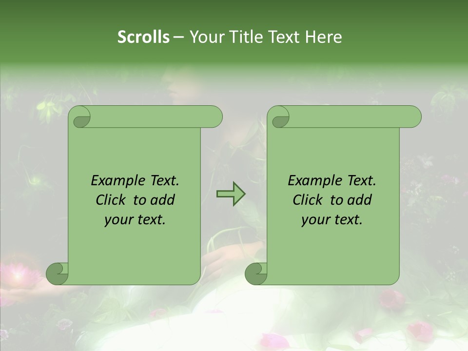 Senior  Assistance Holding Hands PowerPoint Template