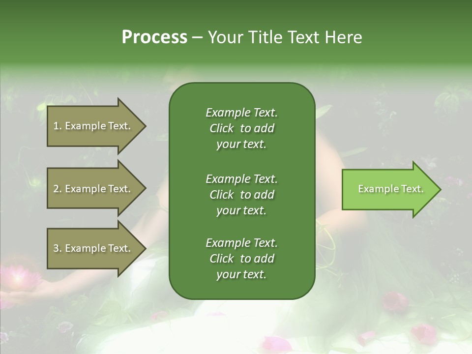 Senior  Assistance Holding Hands PowerPoint Template