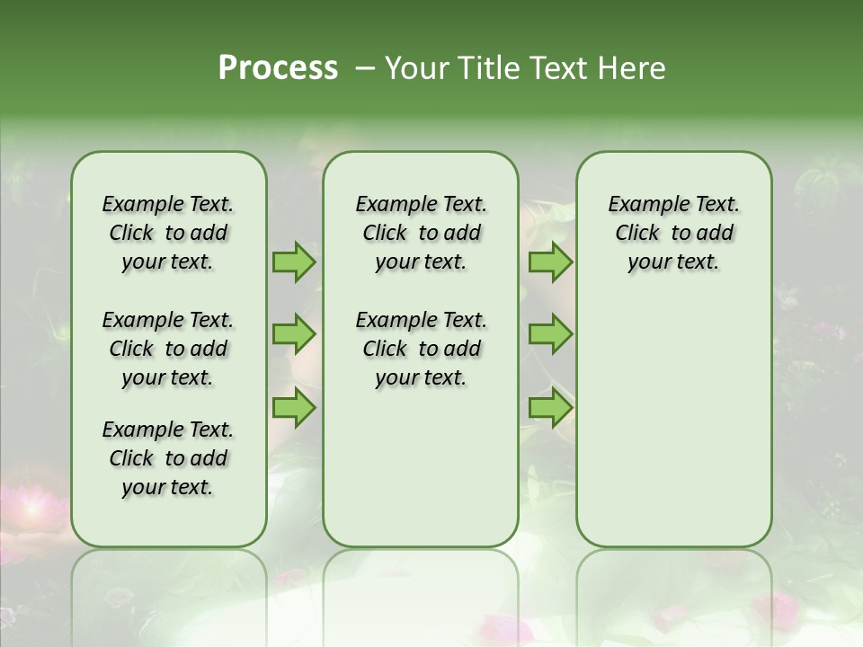 Senior  Assistance Holding Hands PowerPoint Template