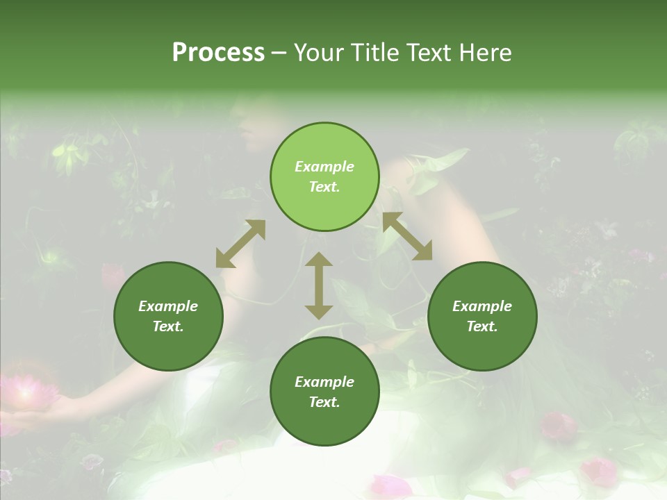 Senior  Assistance Holding Hands PowerPoint Template