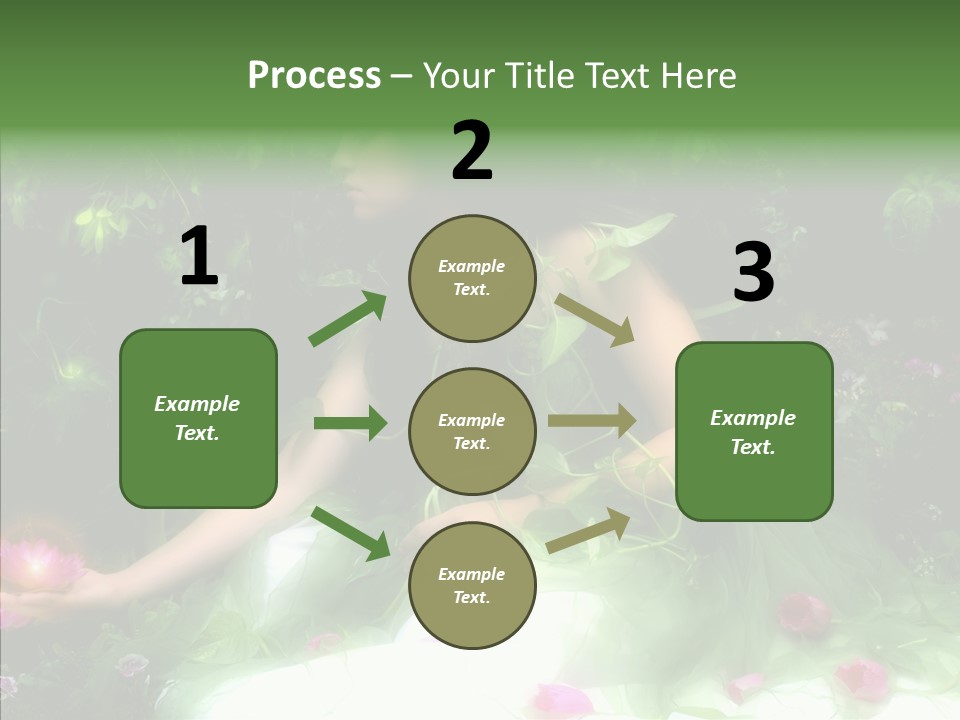Senior  Assistance Holding Hands PowerPoint Template