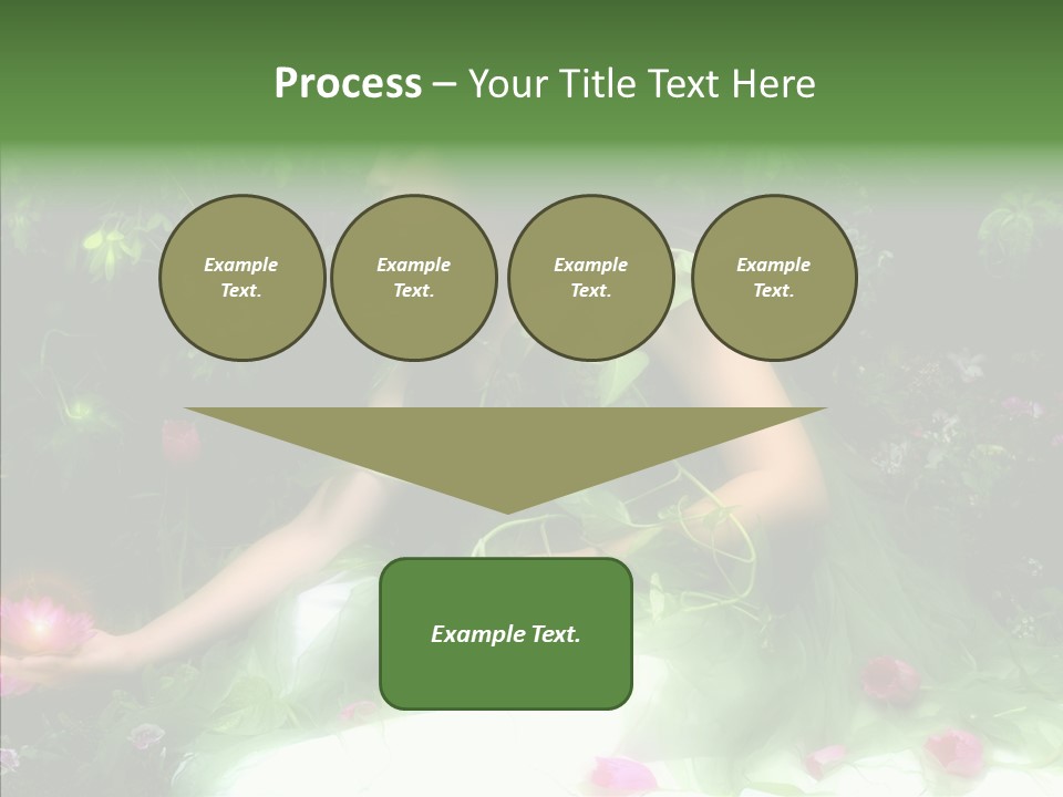 Senior  Assistance Holding Hands PowerPoint Template