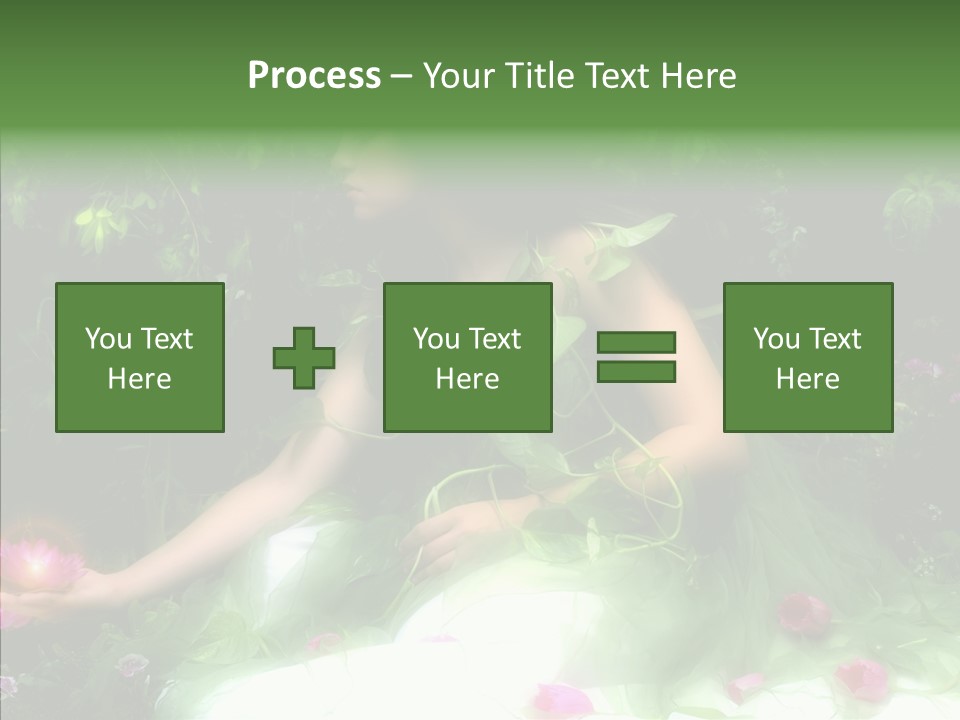 Senior  Assistance Holding Hands PowerPoint Template