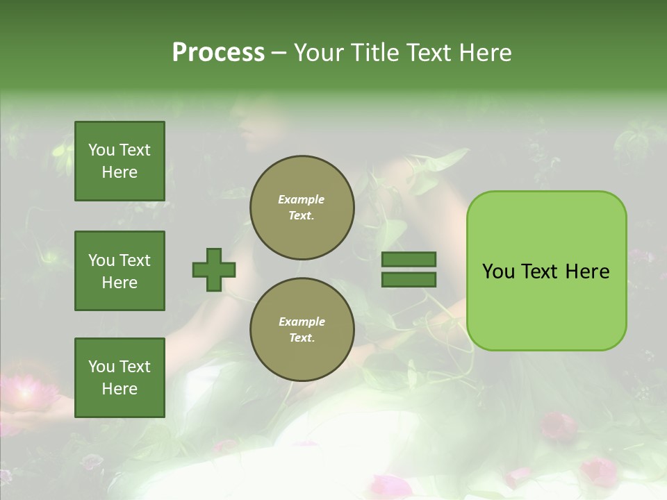 Senior  Assistance Holding Hands PowerPoint Template