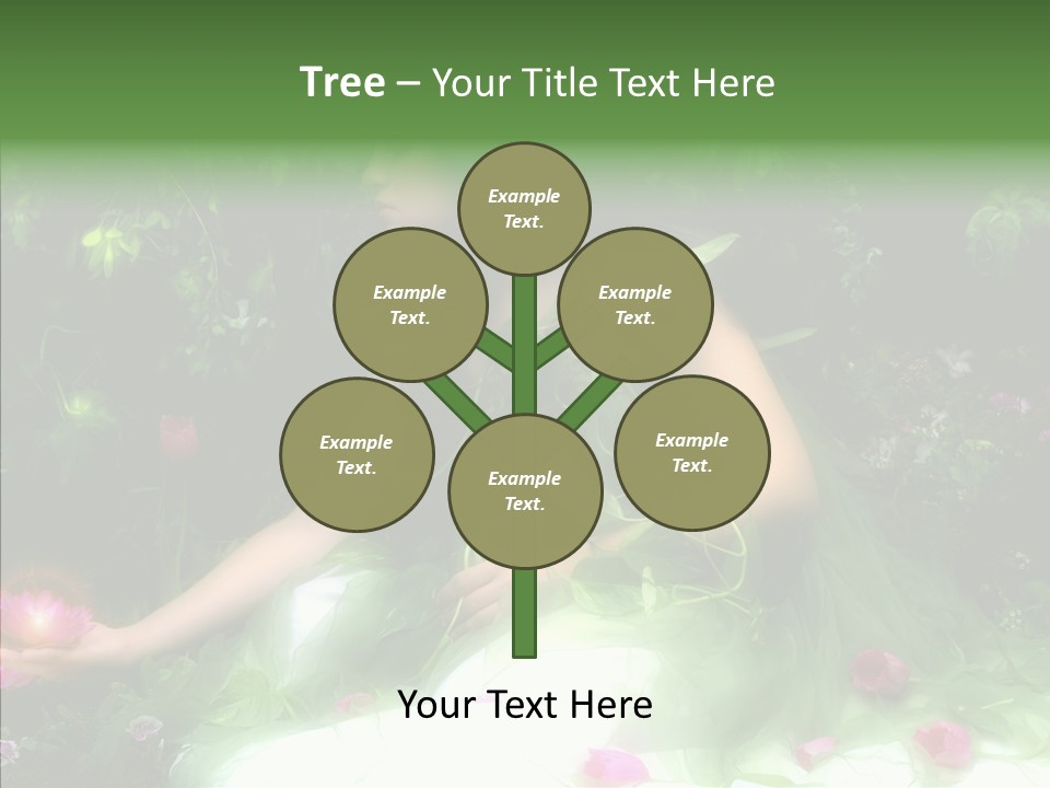 Senior  Assistance Holding Hands PowerPoint Template