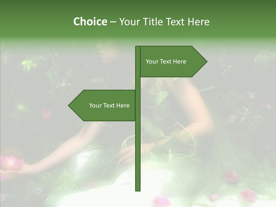 Senior  Assistance Holding Hands PowerPoint Template