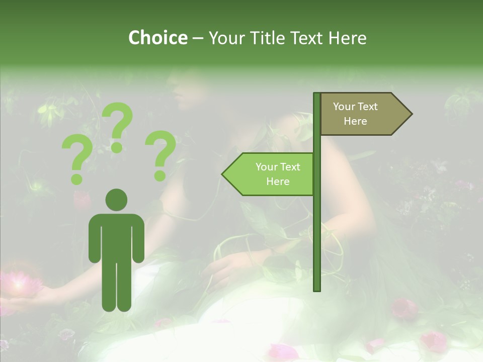 Senior  Assistance Holding Hands PowerPoint Template