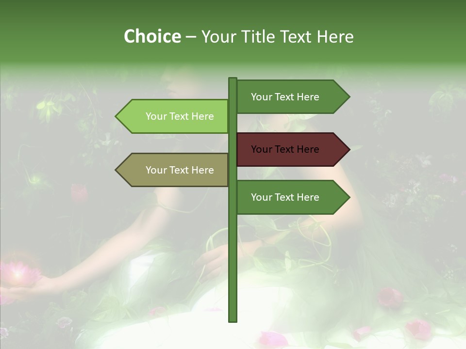 Senior  Assistance Holding Hands PowerPoint Template