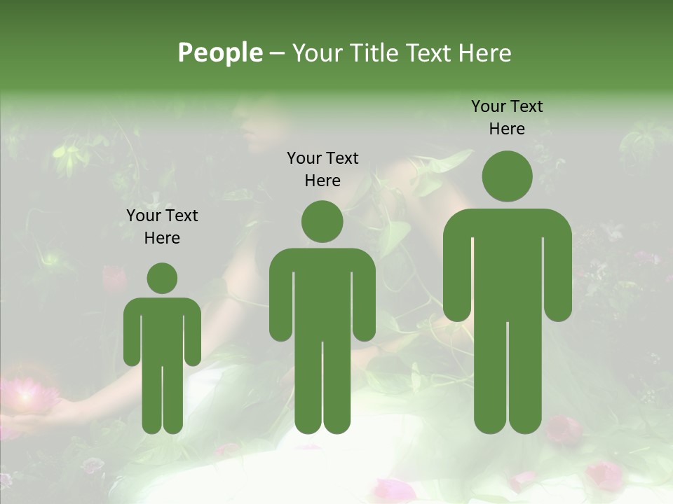 Senior  Assistance Holding Hands PowerPoint Template