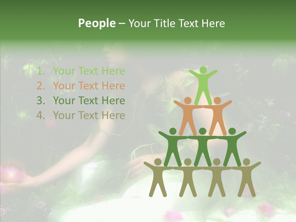 Senior  Assistance Holding Hands PowerPoint Template