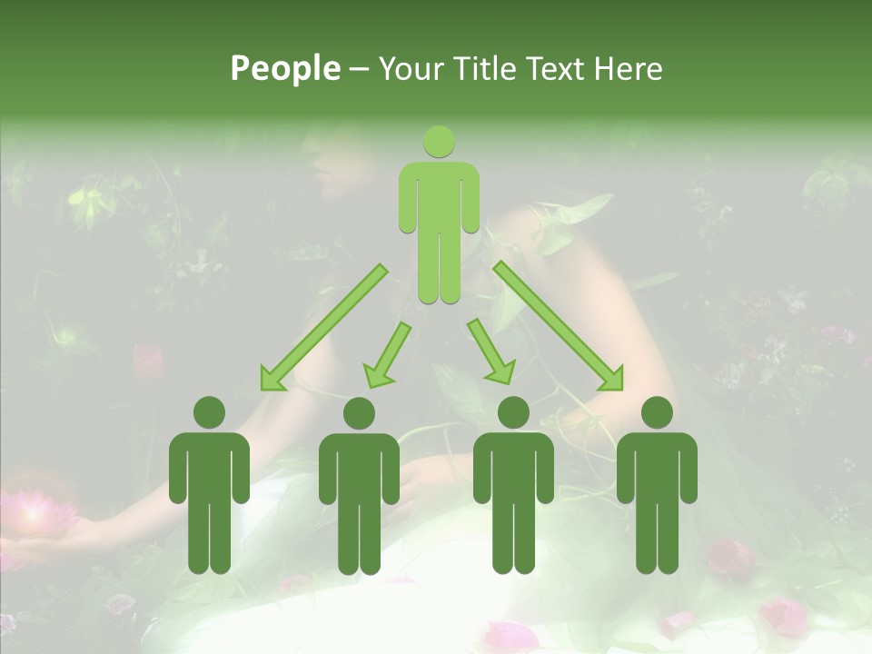 Senior  Assistance Holding Hands PowerPoint Template