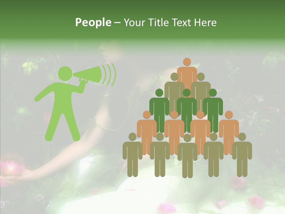 Senior  Assistance Holding Hands PowerPoint Template