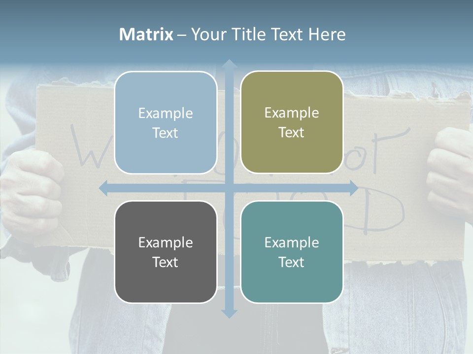 Assistance White Background PowerPoint Template