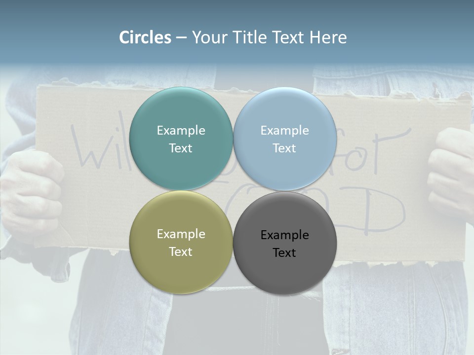 Assistance White Background PowerPoint Template