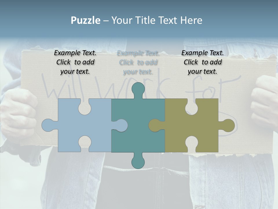 Assistance White Background PowerPoint Template