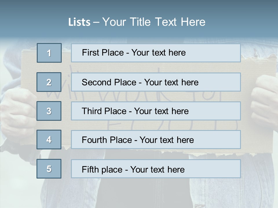 Assistance White Background PowerPoint Template