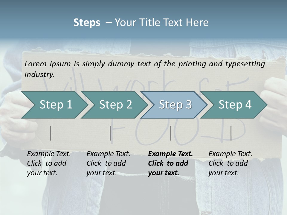 Assistance White Background PowerPoint Template