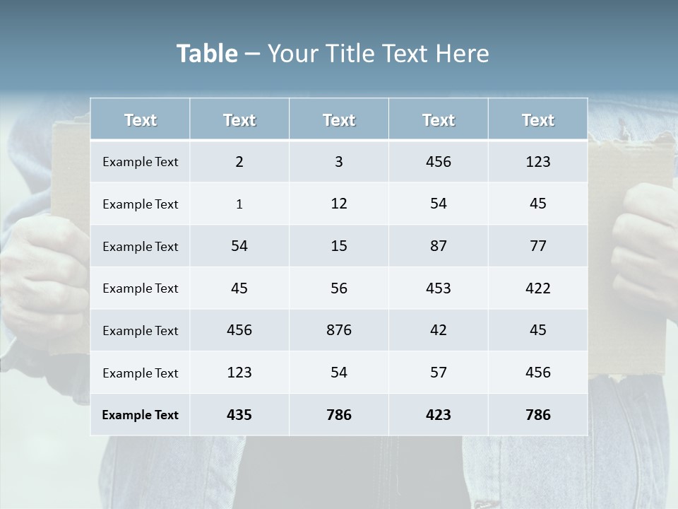 Assistance White Background PowerPoint Template