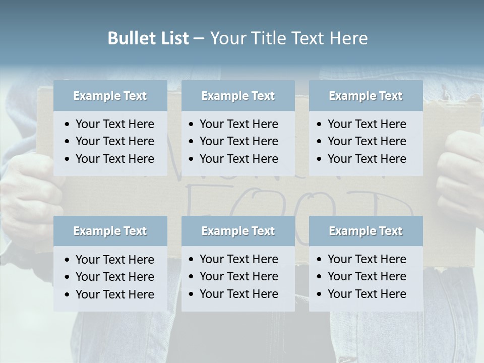 Assistance White Background PowerPoint Template