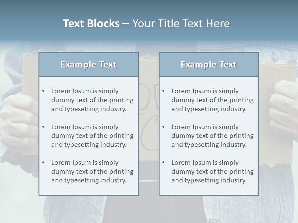 Assistance White Background PowerPoint Template