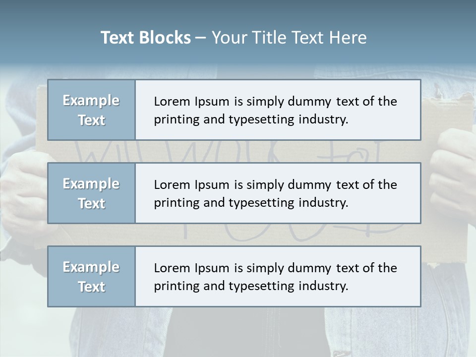 Assistance White Background PowerPoint Template