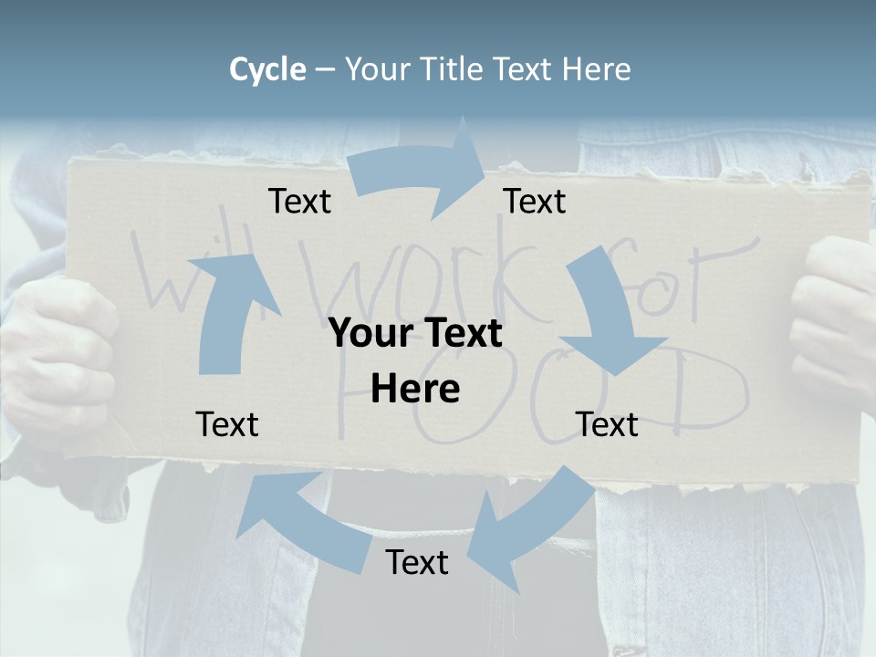 Assistance White Background PowerPoint Template