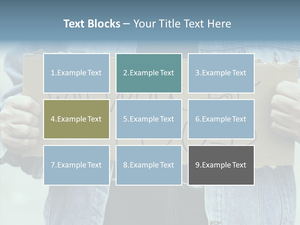 Assistance White Background PowerPoint Template