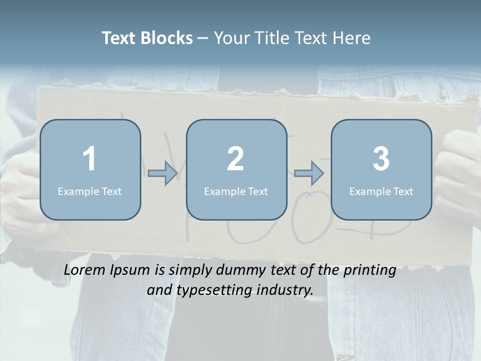 Assistance White Background PowerPoint Template