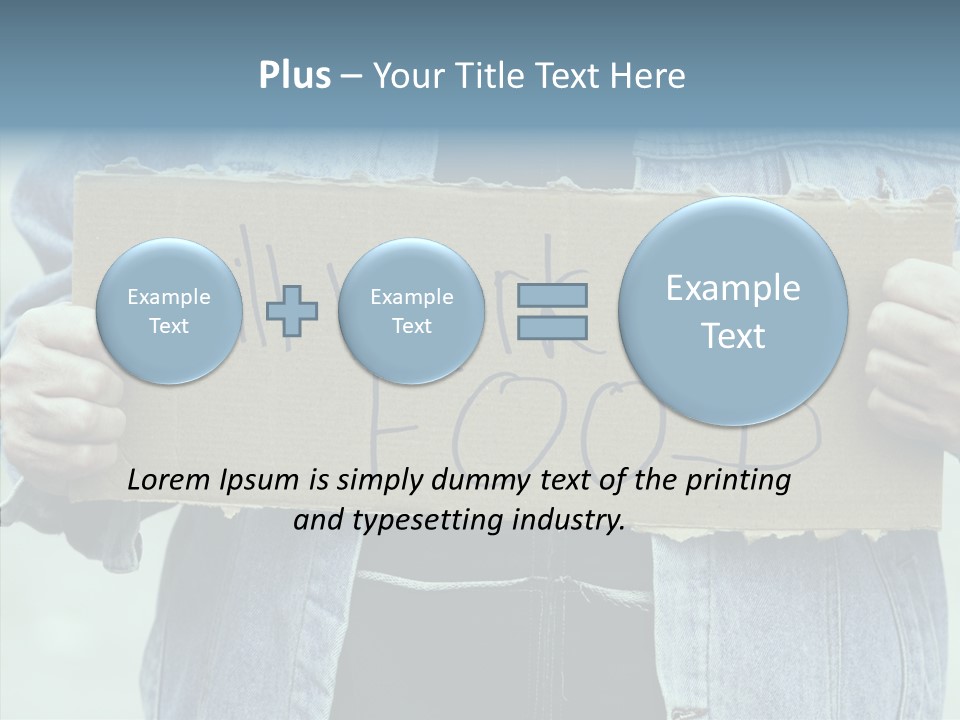 Assistance White Background PowerPoint Template