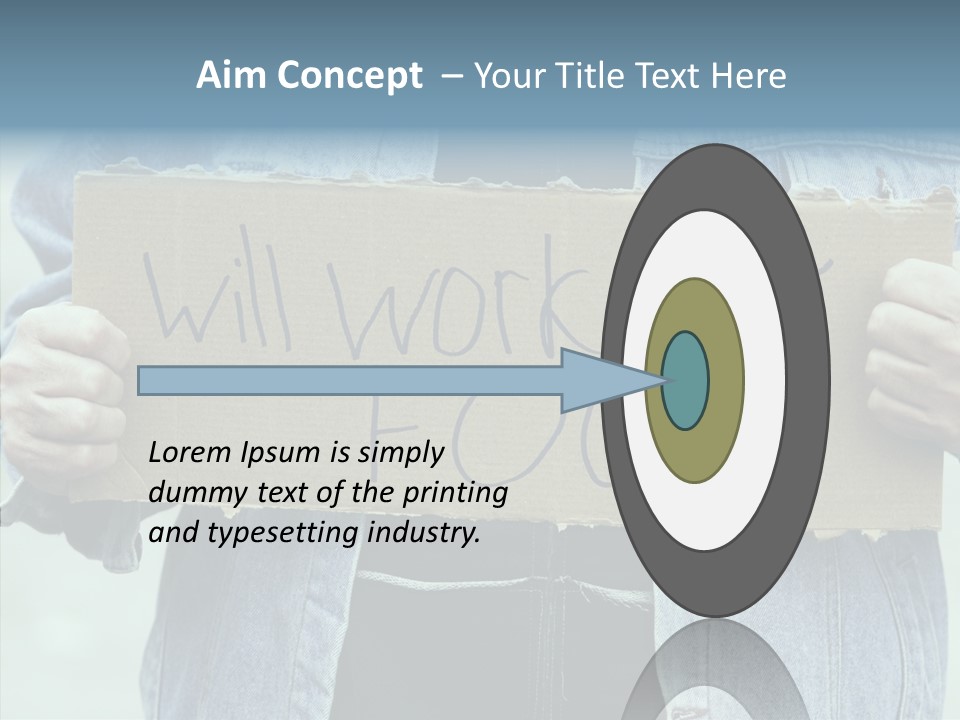 Assistance White Background PowerPoint Template