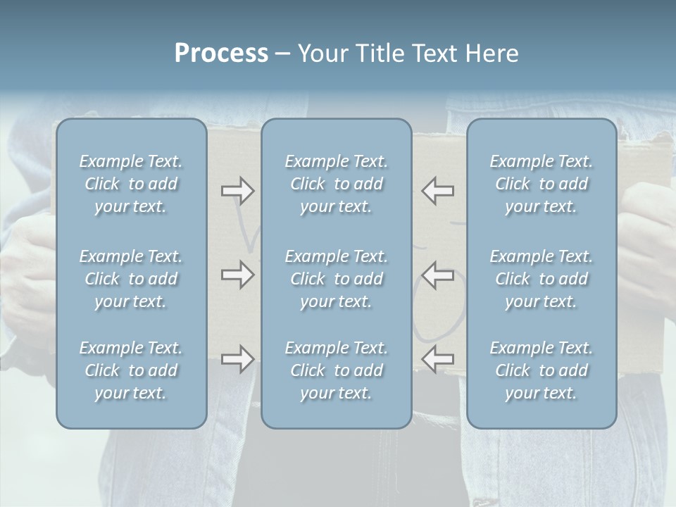 Assistance White Background PowerPoint Template