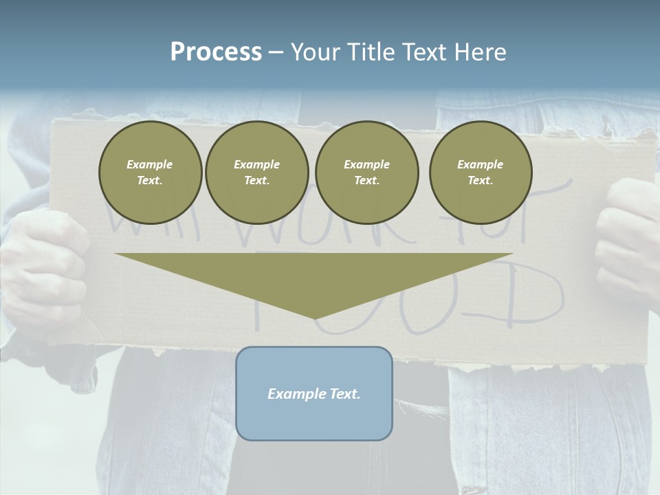 Assistance White Background PowerPoint Template