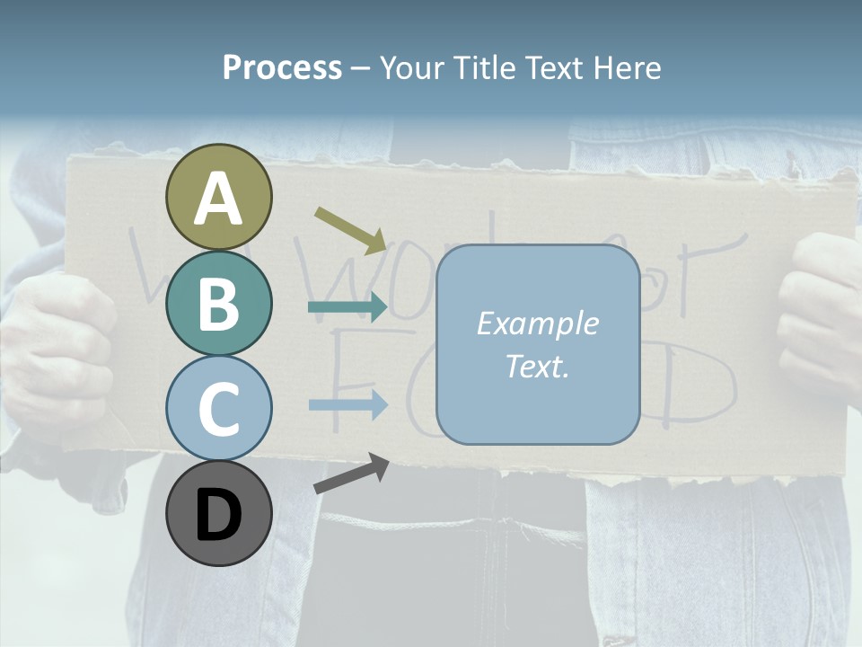 Assistance White Background PowerPoint Template