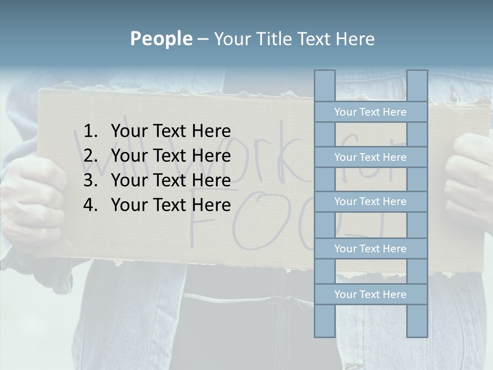 Assistance White Background PowerPoint Template