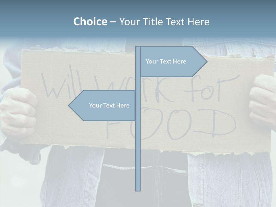 Assistance White Background PowerPoint Template