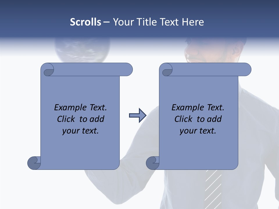Caregiver Women Senior PowerPoint Template