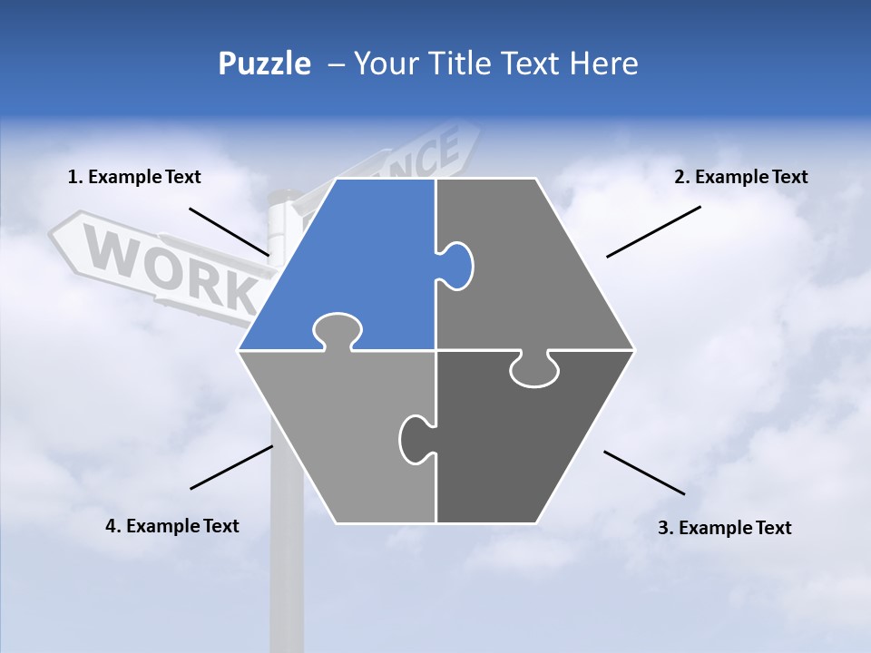 Elderly Young Women PowerPoint Template