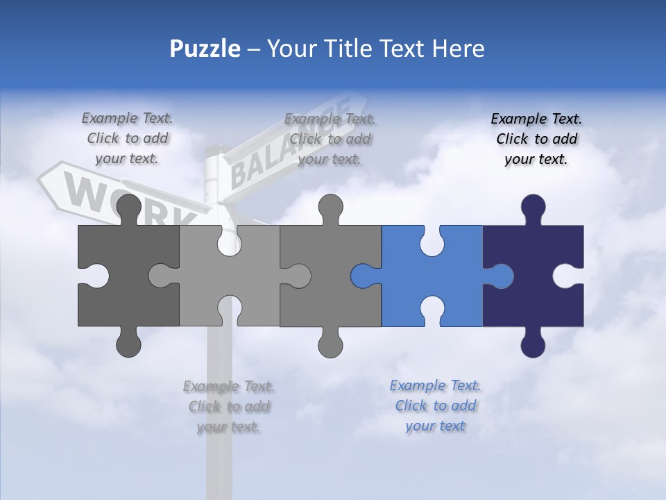 Elderly Young Women PowerPoint Template