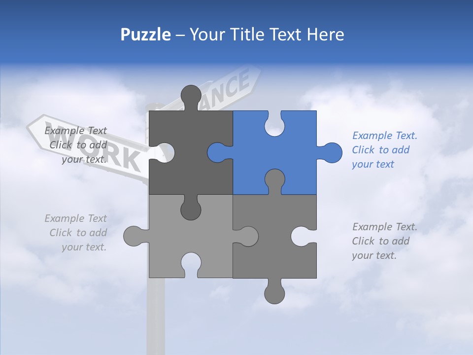 Elderly Young Women PowerPoint Template