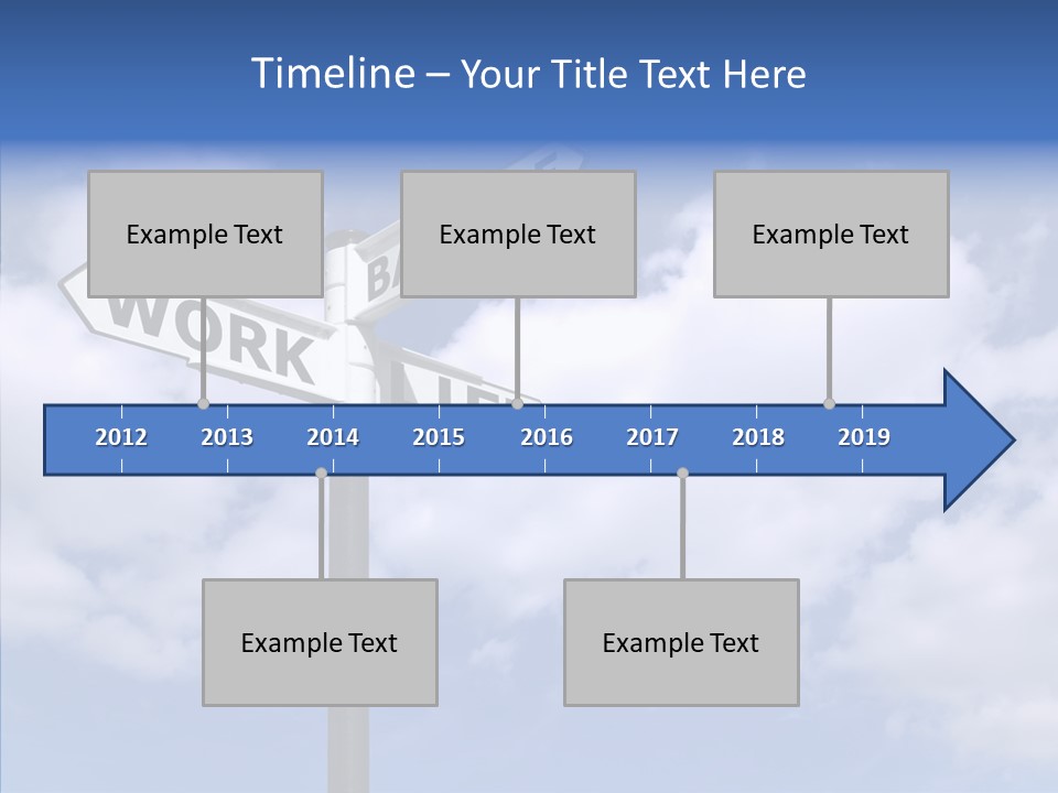 Elderly Young Women PowerPoint Template