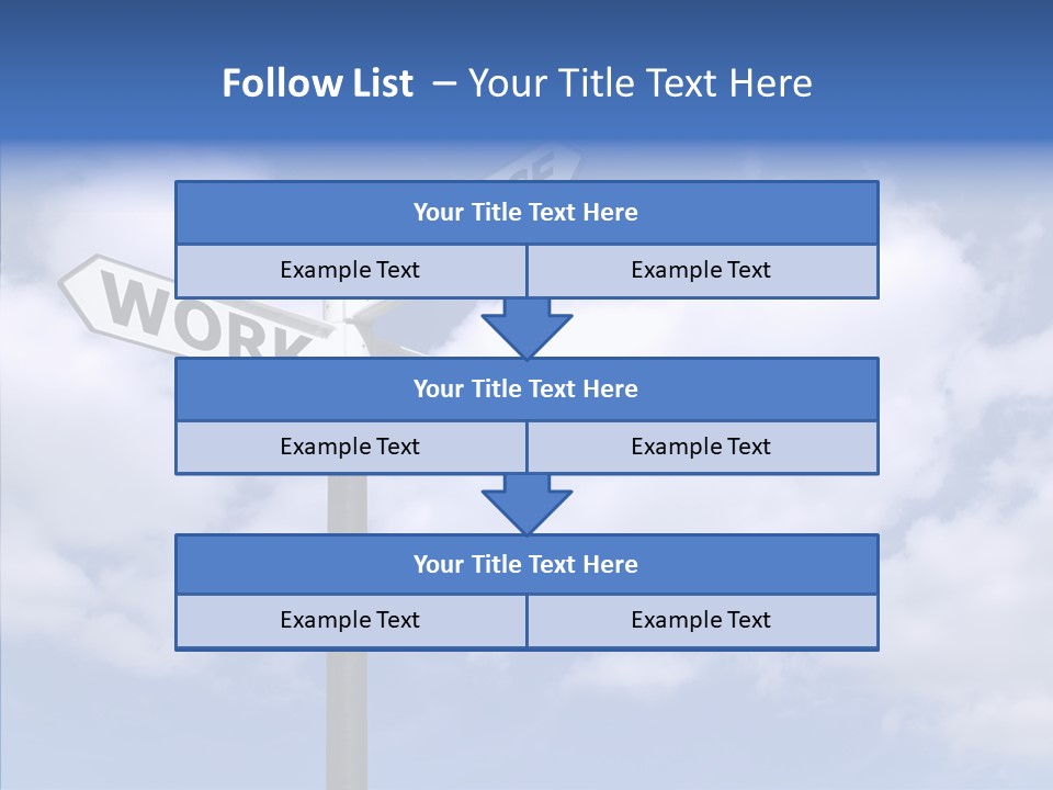 Elderly Young Women PowerPoint Template