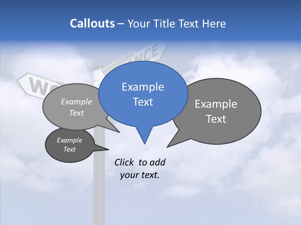 Elderly Young Women PowerPoint Template