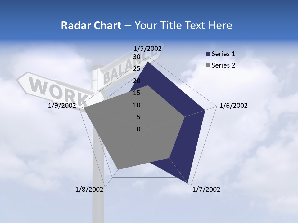 Elderly Young Women PowerPoint Template