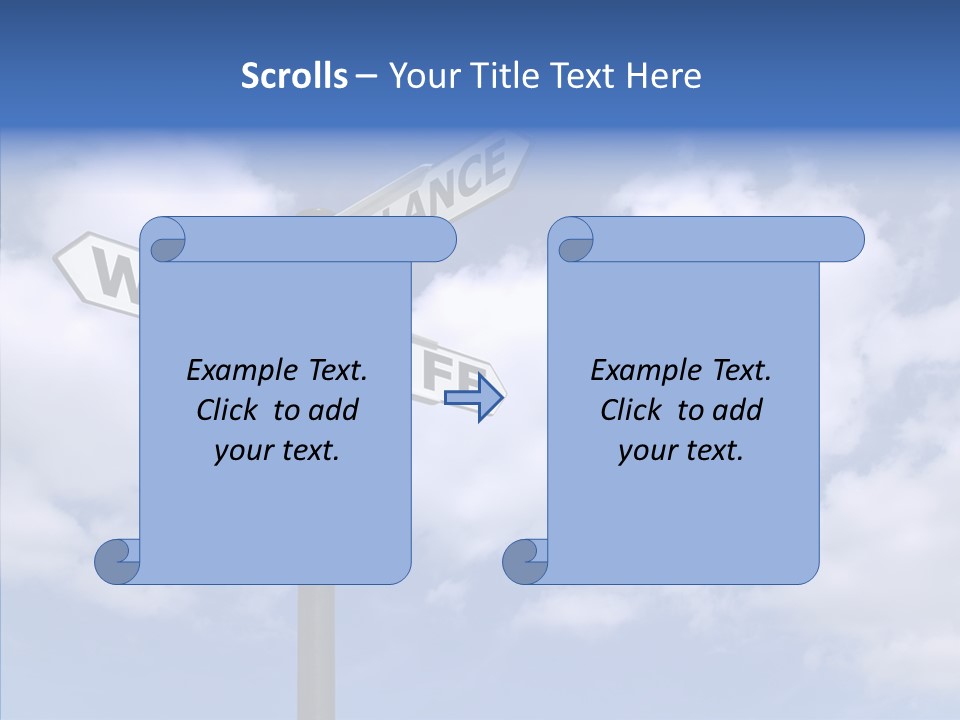 Elderly Young Women PowerPoint Template