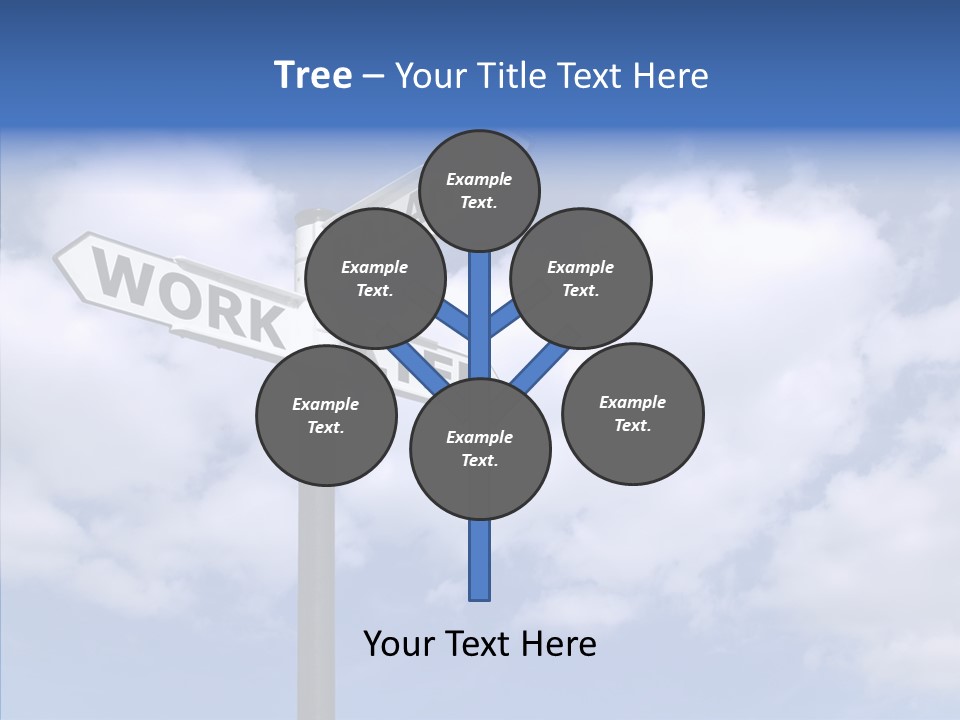 Elderly Young Women PowerPoint Template