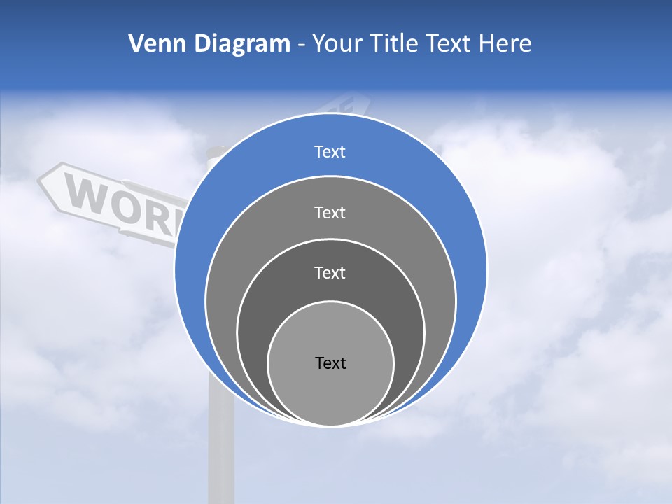 Elderly Young Women PowerPoint Template